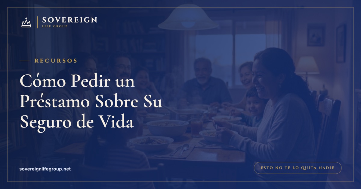 Una familia revisando documentos en casa mientras aprende cómo pedir un préstamo sobre su seguro de vida usando el valor en efectivo de su póliza