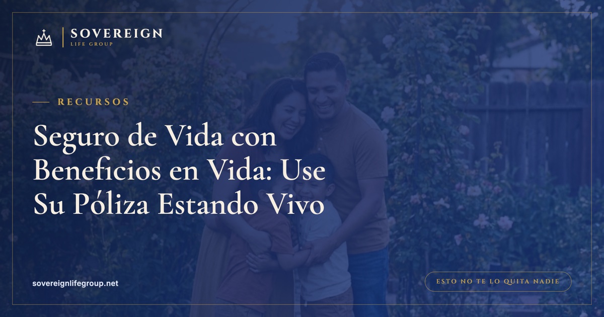Una pareja revisando opciones de seguro de vida con beneficios en vida junto a su asesor en la mesa de la cocina