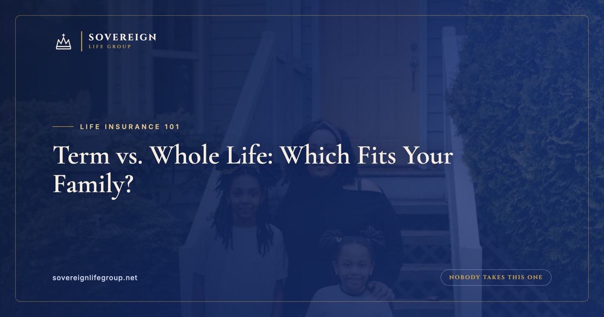 A family on the porch of their home