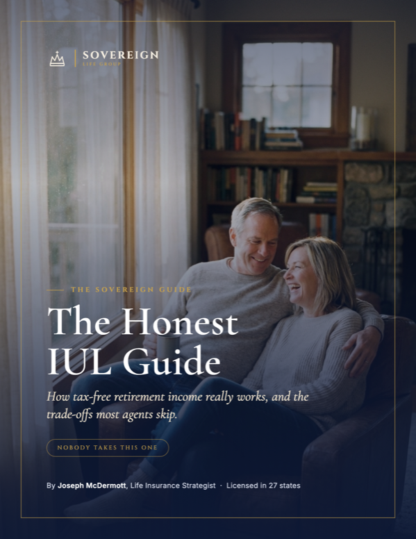 Before You Buy an IUL, a free guide from Sovereign Life Group